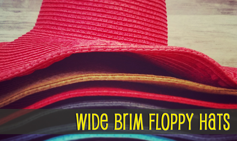 Wide Brim Floppy Hats