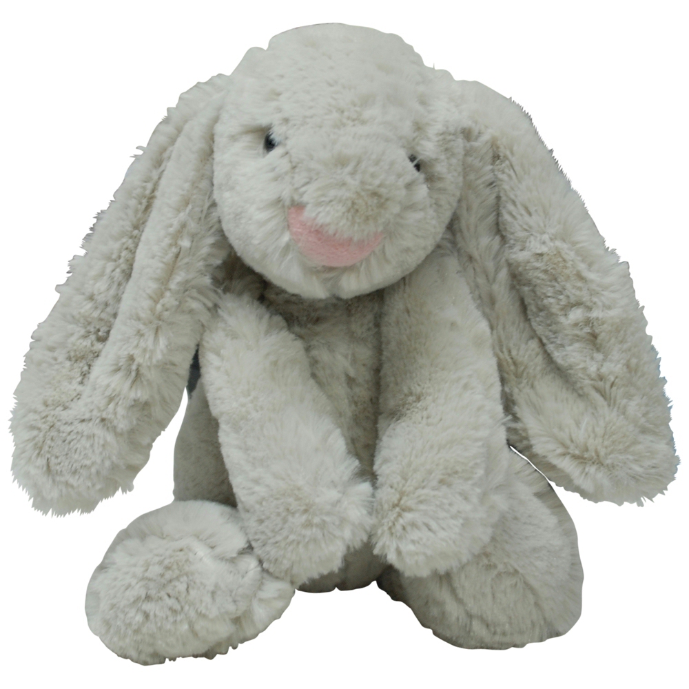 long eared stuffed bunny