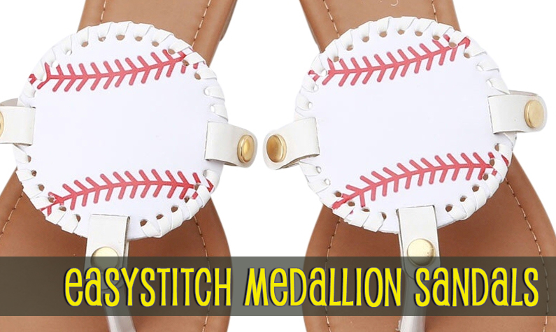EasyStitch Medallion Sandals