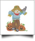 Pumpkins and Scarecrows Embroidery Designs by Dakota Collectibles on a CD-ROM 970621