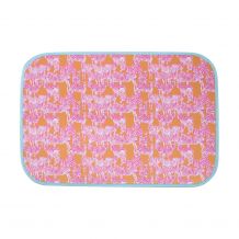 The Coral Palms® Swimsuit Saver Roll-up Neoprene Mat - So Zebralicious Collection