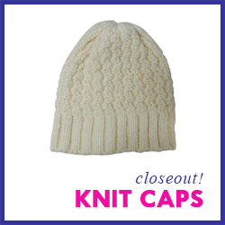 Closeout Knit Stocking Caps
