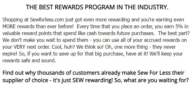 The Best Reward Program In The Industry