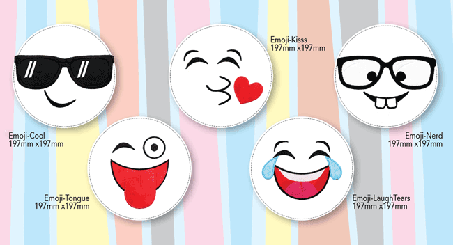 Emoji Pillow Palz Designs