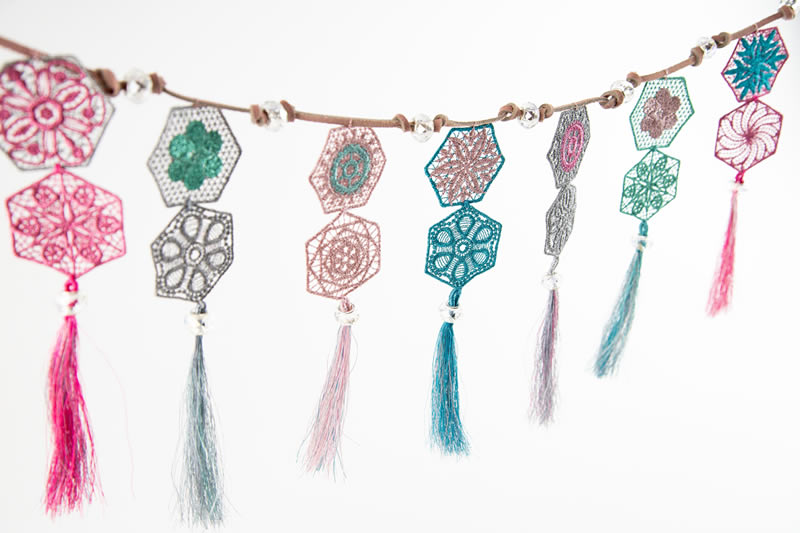 Lace Hex Banner