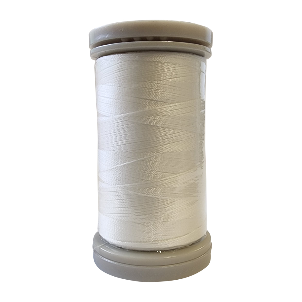 0730 Off White - Quilters Select Para Cotton Poly 80wt Thread - 400m Spool