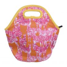 The Coral Palms® Neoprene Lunch Tote - So Zebralicious Collection - CLOSEOUT