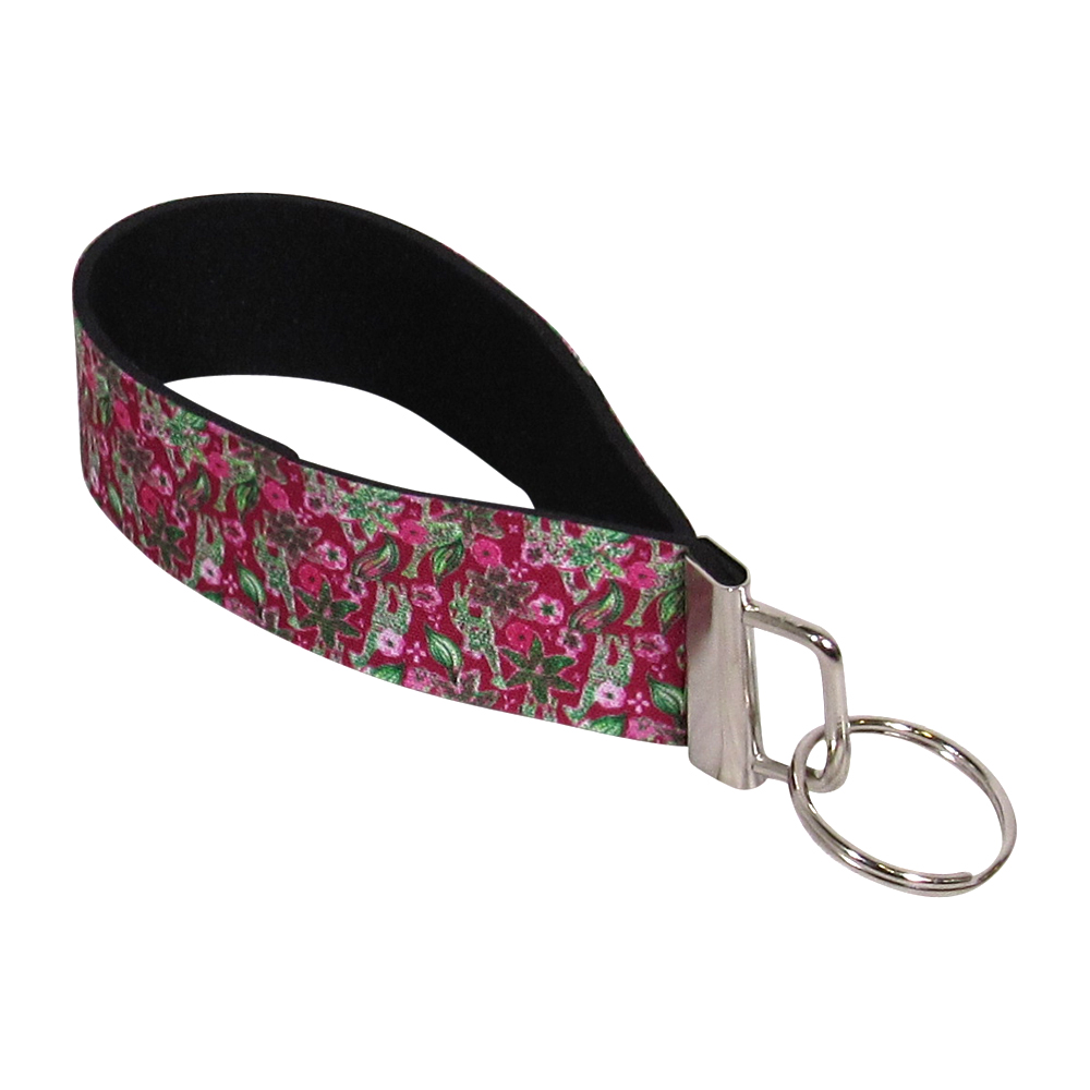The Coral Palms® Pre-Cut Neoprene Strips For Lanyards - Spotted Ya! Collection - CLOSEOUT