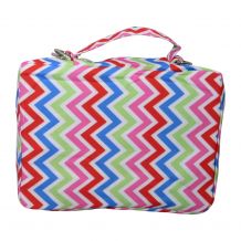 The Coral Palms® Bible Cover with Zipper Closure - MULTI-COLOR CHEVRON - CLOSEOUT