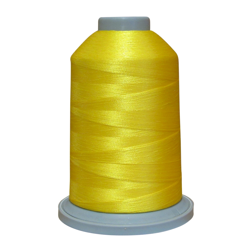 Glide Thread Trilobal Polyester No. 40 - 5000 Meter Spool - 80108 Bright Yellow