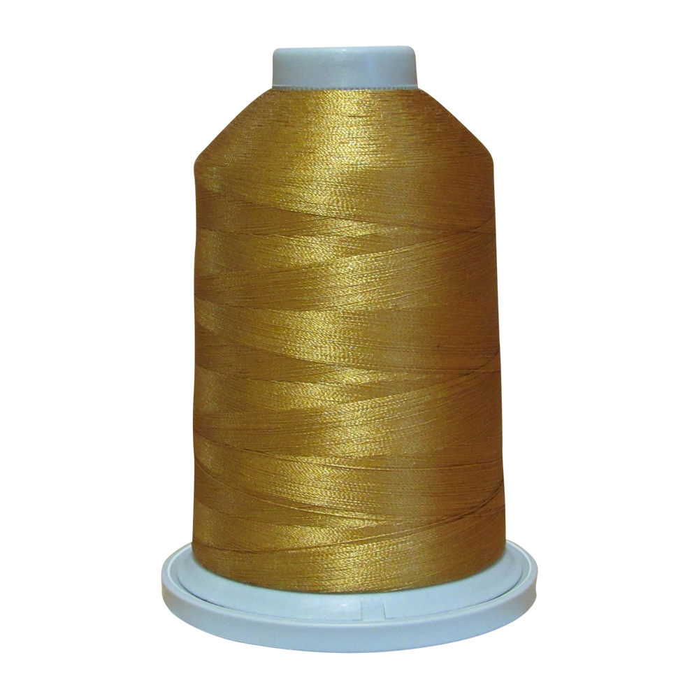 Glide Thread Trilobal Polyester No. 40 - 5000 Meter Spool - 80125 Honey Gold