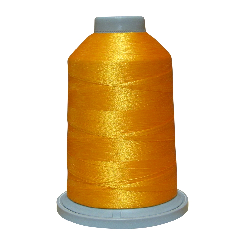 Glide Thread Trilobal Polyester No. 40 - 5000 Meter Spool - 80137 Bright Gold