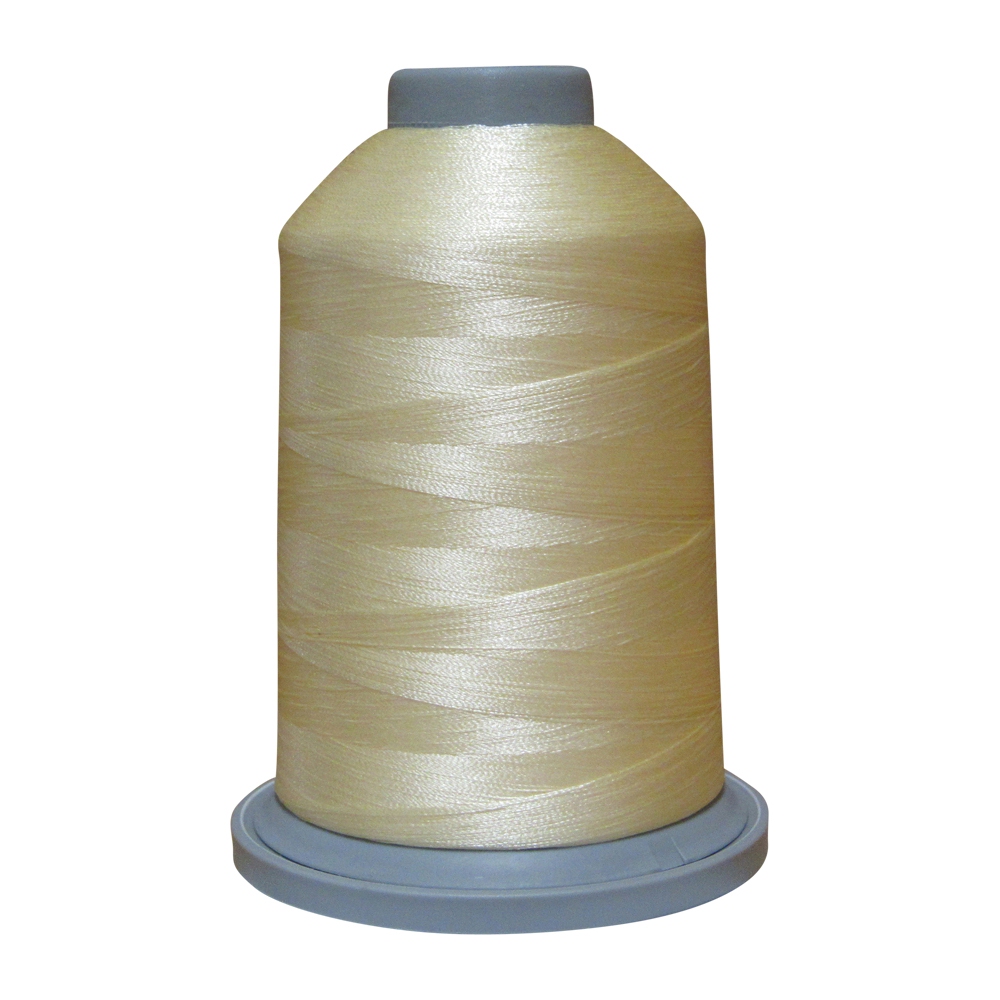 Glide Thread Trilobal Polyester No. 40 - 5000 Meter Spool - 87499 Yellow Whisper