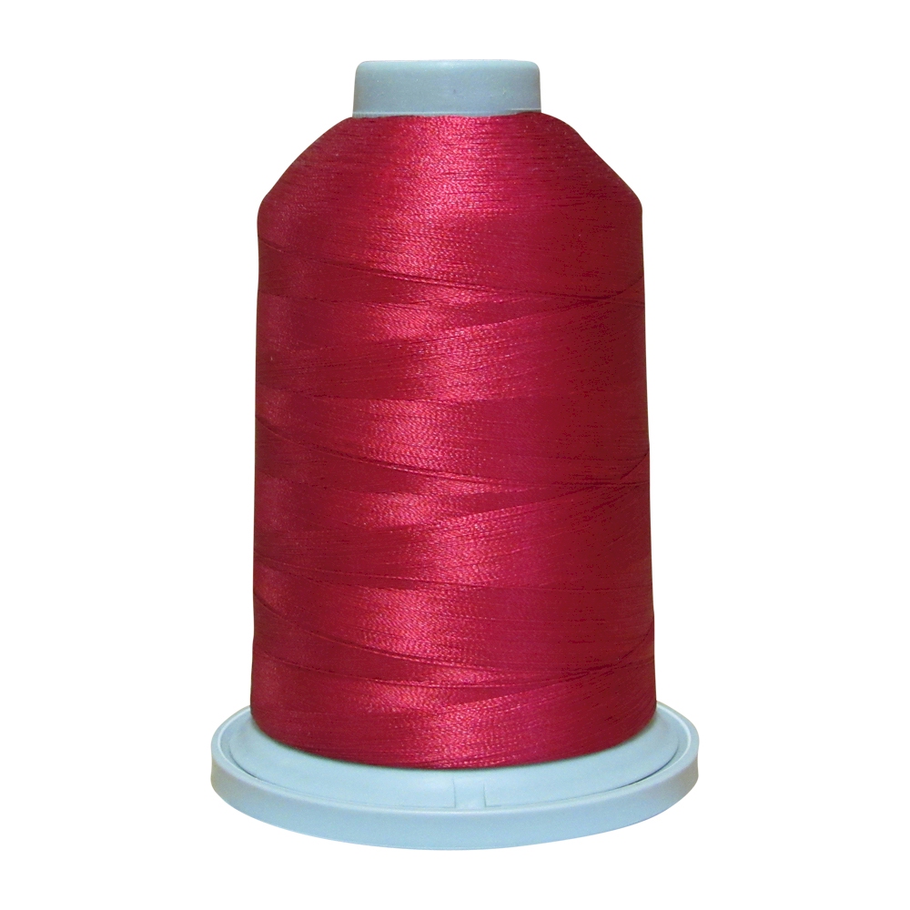 Glide Thread Trilobal Polyester No. 40 - 5000 Meter Spool - 90186 Candy Apple Red