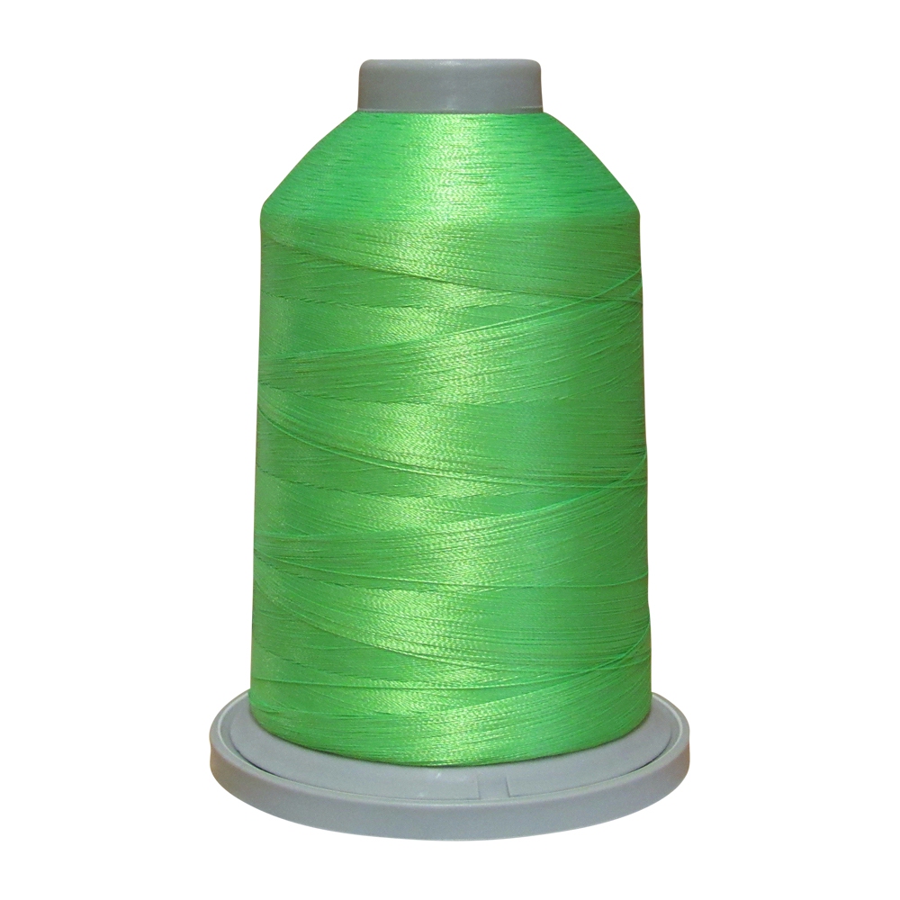 Glide Thread Trilobal Polyester No. 40 - 5000 Meter Spool - 90360 Neon Green