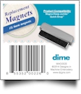 Replacement Magnets for Magna-Hoop Jumbo and Quick-Snap