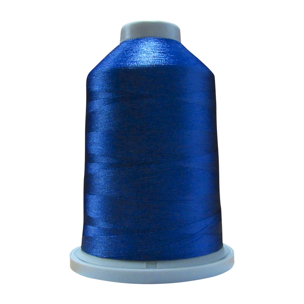 Glide Thread Trilobal Polyester No. 40 - 5000 Meter Spool - 30288 Bright Blue