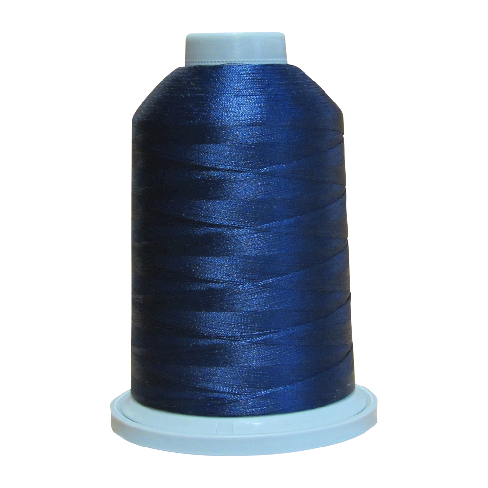 Glide Thread Trilobal Polyester No. 40 - 5000 Meter Spool - 32767 Deep Sea