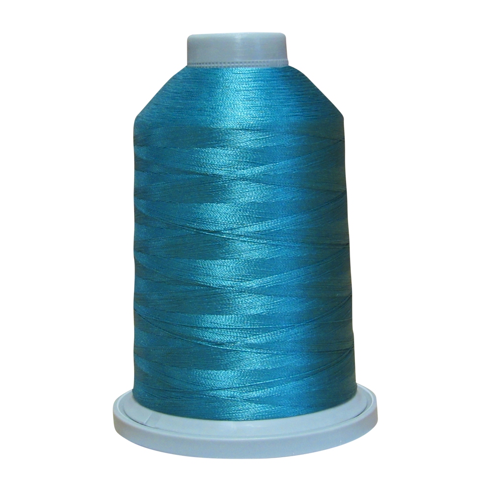 Glide Thread Trilobal Polyester No. 40 - 5000 Meter Spool - 37474 Aquamarine