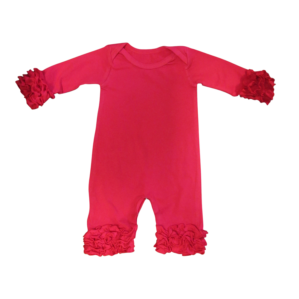 Icing Christmas Snapsuit Romper - RED - CLOSEOUT