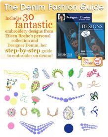 Designer Denim by Eileen Roche Combo + 30 BONUS DESIGNS