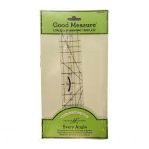 Every Angle Good Measure Low Shank Quilting Template Ruler by Amanda Murphy