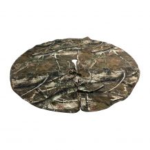 The Coral Palms Quilted Heirloom Farmhouse Christmas Tree Skirt - CAMO - CLOSEOUT