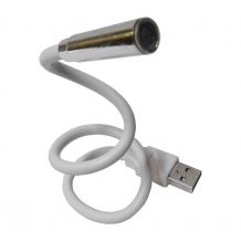 14" USB LED Snake Light - WHITE