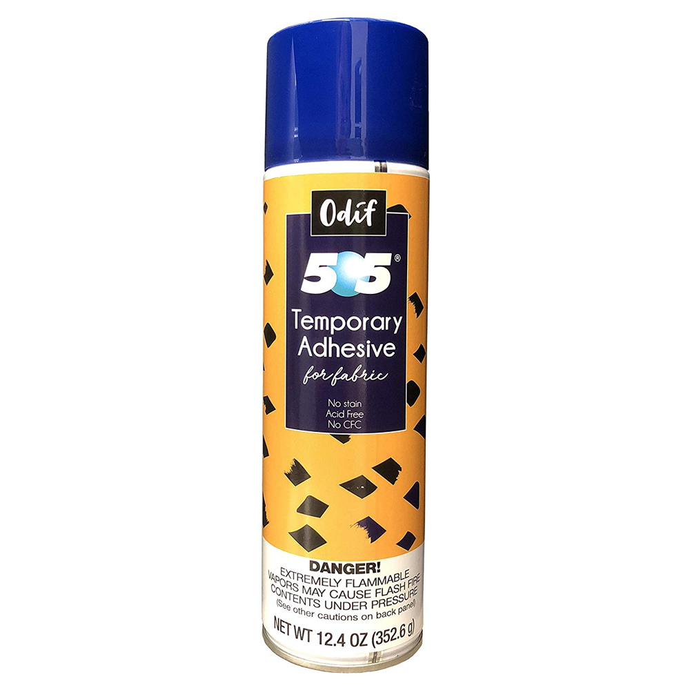 3 Pack of 505 Temporary Fabric Adhesive Spray From Odif Great for Minky  Strip Quilts 