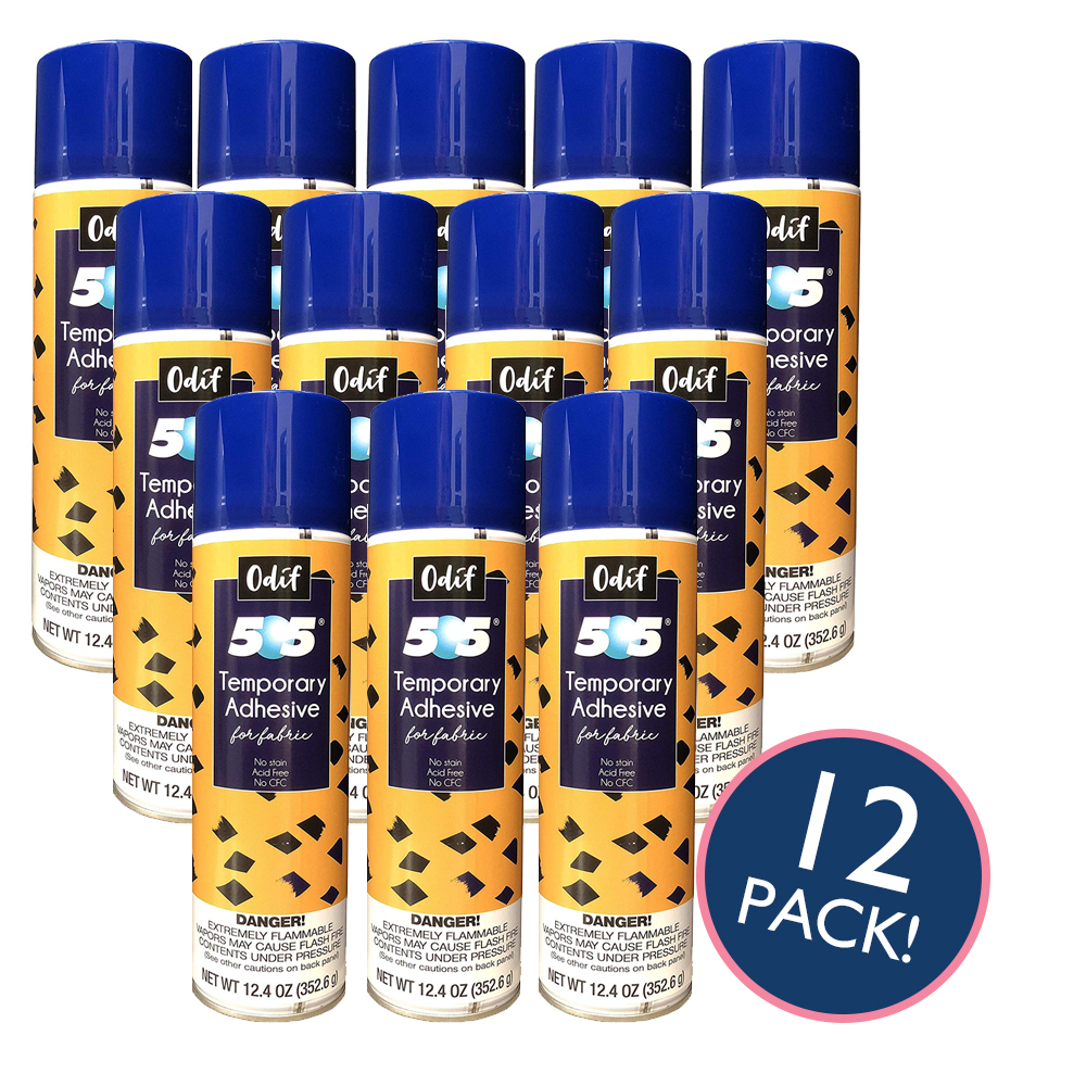  Odif 505 Spray & Fix Temporary Fabric Adhesive - Pack