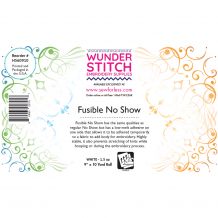 WunderStitch 1.5oz No Show Fusible Mesh Cutaway Embroidery Stabilizer 9in x 10yd Roll - INCLUDES 10 FREE NEEDLES