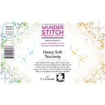 WunderStitch 1.8oz Soft Heavy Weight Tearaway Embroidery Stabilizer 9in x 10yd Roll - INCLUDES 10 FREE NEEDLES