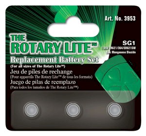 Replacement Batteries for Clover Rotary Cutter Lights CL3953