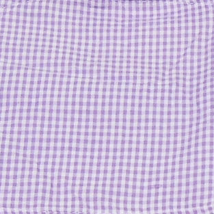 Gingham Pre-Cut Fabric 9" x 55" Piece For Applique - LAVENDER - CLOSEOUT