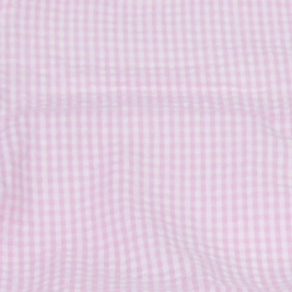 Gingham Pre-Cut Fabric 9" x 55" Piece For Applique - LIGHT PINK - CLOSEOUT