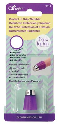 Clover I Sew For Fun Protect n Grip Thimble