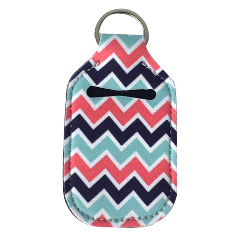 Neoprene Hand Sanitizer Holder for 1.0oz/30ml Bottles - CHEVRON - CLOSEOUT