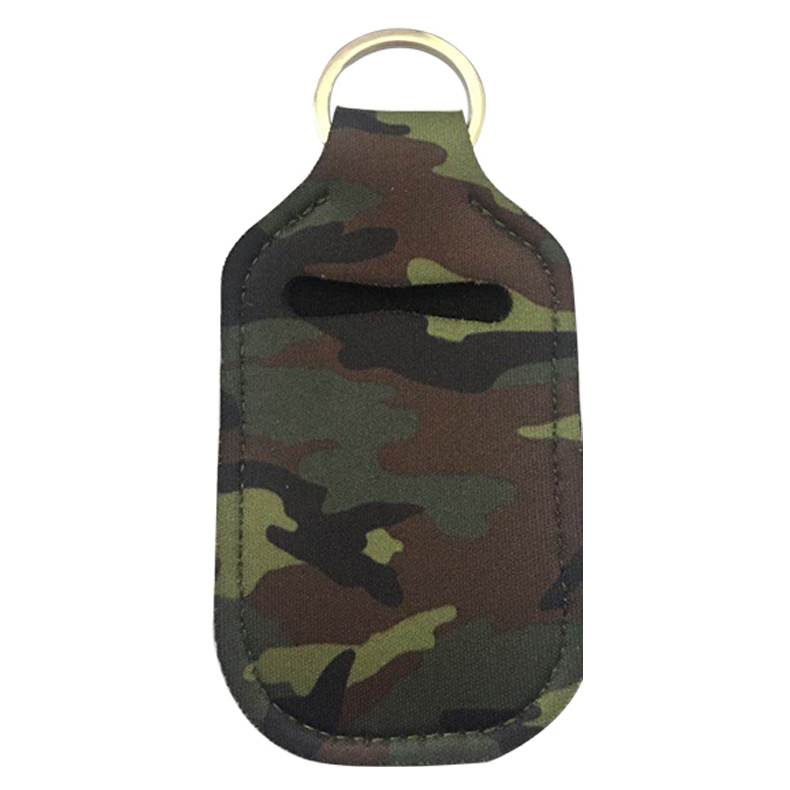 Neoprene Hand Sanitizer Holder for 1.0oz/30ml Bottles - CAMO - CLOSEOUT