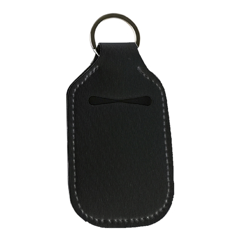 Neoprene Hand Sanitizer Holder for 1.0oz/30ml Bottles - BLACK - CLOSEOUT
