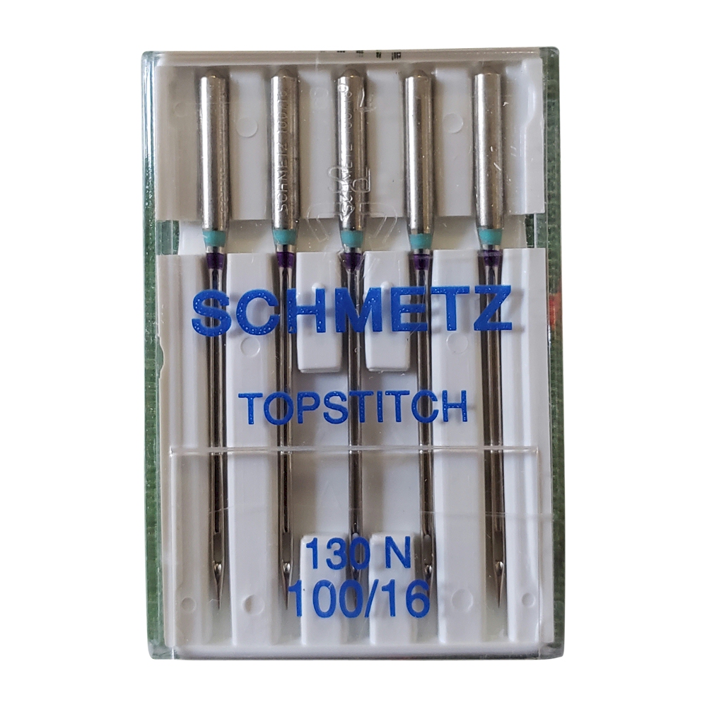 Schmetz Topstitch Sewing Needles Size 100/16 - 5 Needle Pack