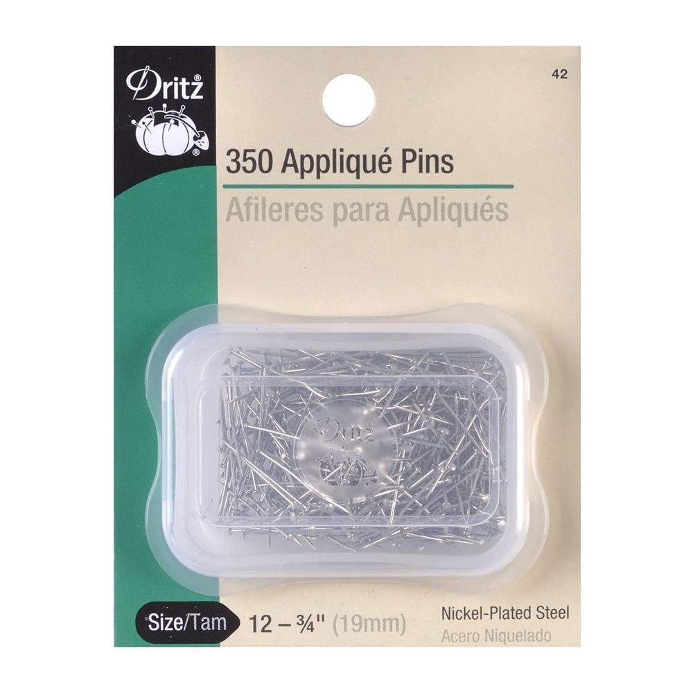 Dritz 3/4 inch Applique Pins - 350/pack