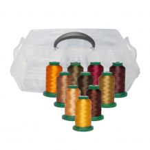 It's Fall Y'All Exquisite by DIME 1000 Meter 10 Spool + Craft Condo Thread Kit