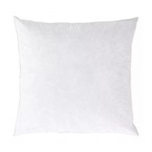 18"x18" Premium Made In USA Non-Woven White Overstuffed Poly-Fill Pillow Form Insert