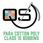 Para Cotton Poly 80wt Class 15 Bobbins