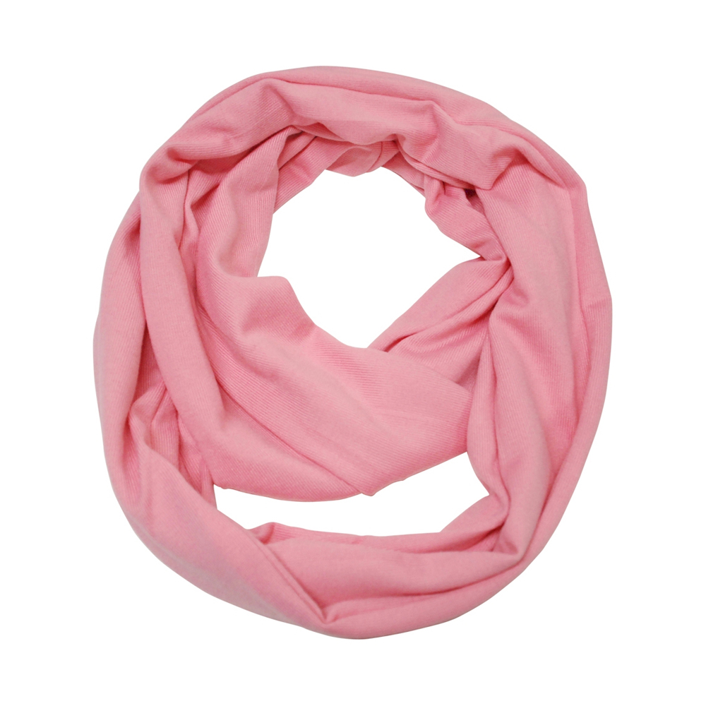 Soft & Cozy Infinity Scarf Embroidery Blanks - BUBBLE GUM PINK - CLOSEOUT