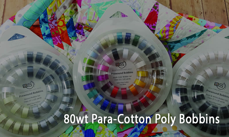 Para Cotton Poly 80wt Class 15 Bobbin Rings