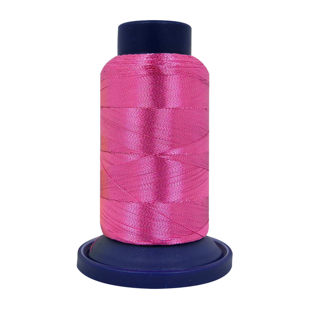ETG37 Pink Embellish Metallic Embroidery Thread - 880yd Spool