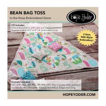 Bean Bag Toss Embroidery Design + SVG Collection CD-ROM by Hope Yoder