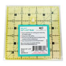 Quilters Select 3.5" x 3.5" Non-Slip Ruler