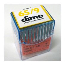 DIME Embroidery Needles by Triumph 65/9 Sharp Point HAX1 LE EBBR - 20 Pack